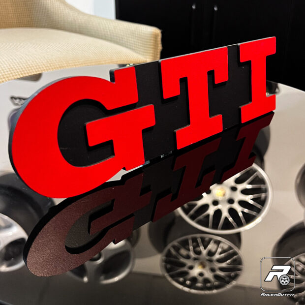 Placa decorativa Volkswagen GTI