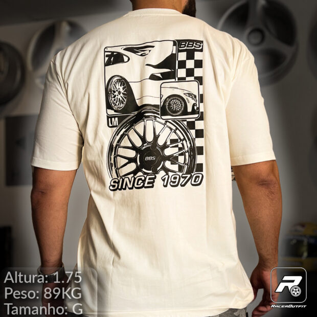 Unindo Estilo BBS LM, Porsche 911 e BMW M4 em uma Camiseta Única!