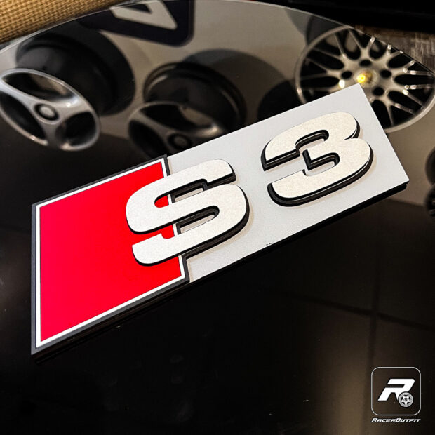 Placa Decorativa Audi S3