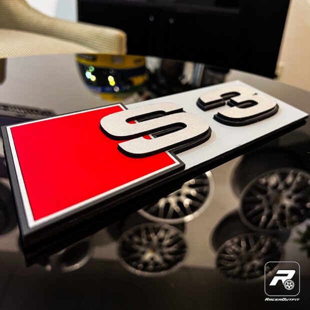 Placa Decorativa Audi S3