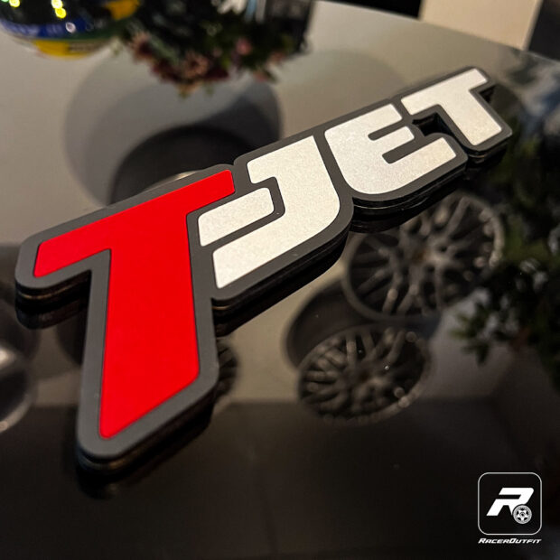 Placa decorativa Fiat T-Jet